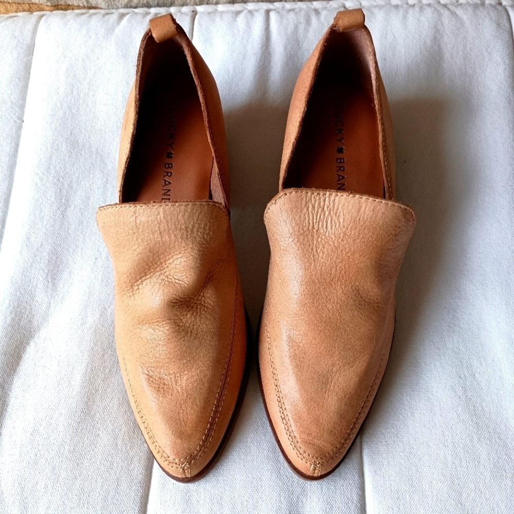 Lucky Brand Mahzan Leather Heel Loafer_7 - Picture 2 of 7